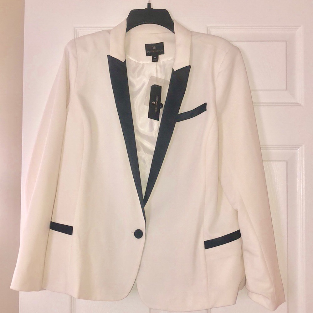 Worthington Tuxedo Blazer